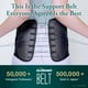 thumbnail image 2 of Faja lumbar GUARDNER (oficial): mayor comodidad, diseño transpirable, cinturón lumbar, soporte postural y de columna (talla L, 84-96 cm), 2 of 5