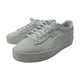 thumbnail image 1 of PU & MA Jada Dboss Athletic Sneakers Women Size 8.5 White Logo Lace Up 391738-01, 1 of 6