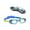 D Black, variant on Swim Goggles, Professional Anti-Fog Waterproof Clear Racing Kids Swim Goggles, 1 Pack Purple Adjustable Strap No Leaking Swimming Glasses, for Children Youth Swimming Pool Open Water Swim Training Co