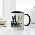 thumbnail image 4 of CafePress - Scottie Gingham Cuties Mugs - 11 oz Ceramic Mug - Novelty Coffee Tea Cup, 4 of 4