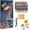 96Colors, variant on 24/48/72/96 Colors Glitter Effect Brush Markers, Glitter Dual-Tip Brush Markers, Metallic Shimmer Paint Pens for Adult Coloring Books, Journals, Card Making, Scrapbooking, DIY Crafts