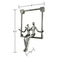 thumbnail image 3 of Adam & Friends Swinging Couple Sculpture, 3 of 5