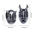 thumbnail image 2 of Guardurnaity Pendientes Punk góticos de 2 uds., tachuelas de estilo Black Rock Halloween, joyería de moda, suministros para fiestas, regalos Ropa, zapatos y accesorios Miscelánea, 2 of 6