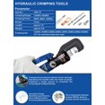 thumbnail image 2 of Herramienta de prensado hidráulico y cortador de cables AMZCNC YQK-70 8T, 2 of 8