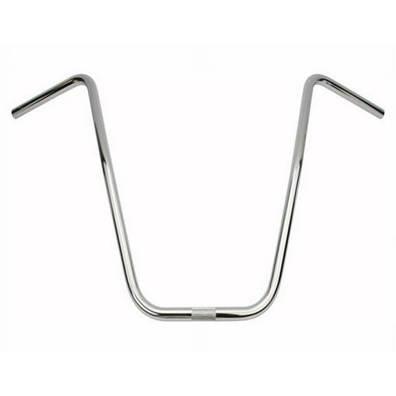 Dyno Style Handlebar 20" 22.2mm Chrome. Bike handle bar, bicycle handle bar, lowrider handle bar, chopper, beach cruiser