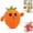 Carrot, variant on HICHIGO Interactive Music Plush Strawberry, 8 Inch Interactive Plush Stuffed fruit for Multiplayer Game(Strawberry)