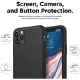 thumbnail image 6 of iPhone 11 Pro Max Case - elago iPhone 11 Pro Max Slim Fit Strap Case 6.5" |Black| - Slim, Light, Simple Design, Matte Coating, Anti-Slip, Raised Lip, Attachable Strap and Button, Fit Tested, 6 of 7