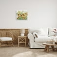 thumbnail image 2 of Stupell Industries Layered Yellow Daisy Blooms Wildflower Herb Sprouts Painting Gallery Wrapped Canvas Print Wall Art, Design by unknown, 2 of 7