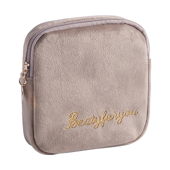 Bolsa porta servilletas menstruales jinwen estuche reutilizable caqui