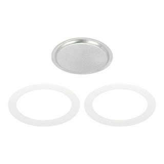 Silicone Gaskets (3 pc) & Filter for Stovetop Espresso Makers