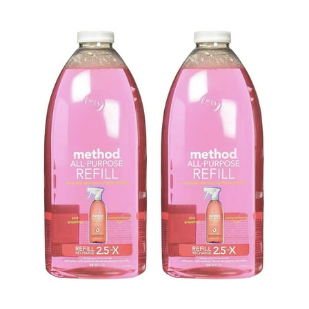 2 Method Pink Grapefruit All Purpose Refill Surface Spray 68 fl oz (2.0 L)
