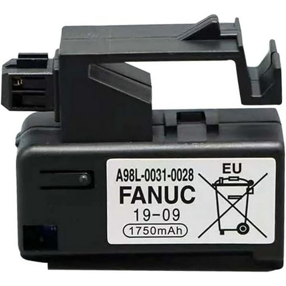 3V 1750mAh A98L-0031-0028 PLC Battery Lithium Replacement for FANUC A02B-0309-K102 Part NO A98L-0031-0028 CNC Machine Controler Battery