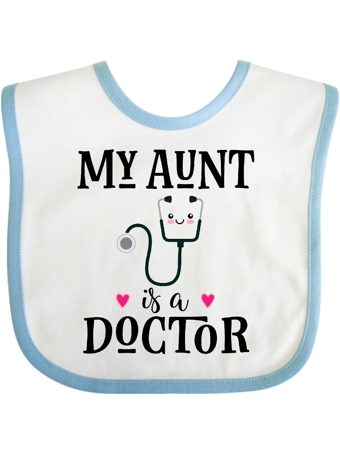 Relax My Aunt Is A Doctor Baby Bib