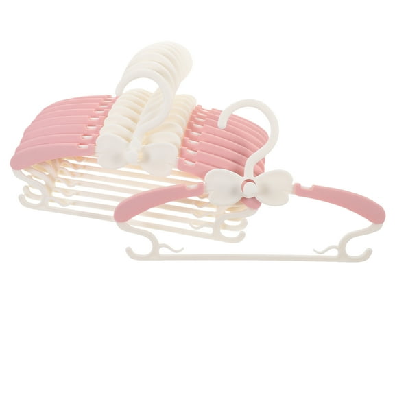 GAXIRE Kids Hanger Pink Pp 10Pcs