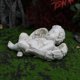 thumbnail image 3 of Adorable Figura De ángel De Resina, Estatua De Querubines, Decoración Interior Y Exterior, 3 of 9
