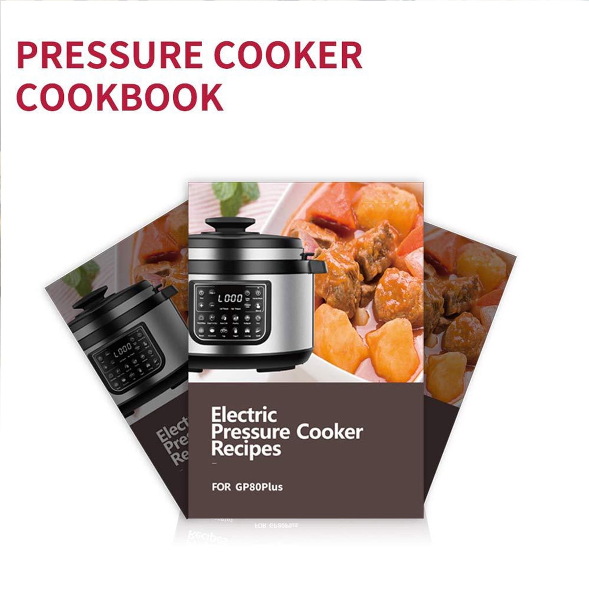 Kepooman 8 Quart Electric Pressure Cooker, Stainless Steel Multi-Function Rice Cooker, Black Kepooman 8 Quart Electric Pressure Cooker, Stainless Steel Multi-Function Rice Cooker, Black