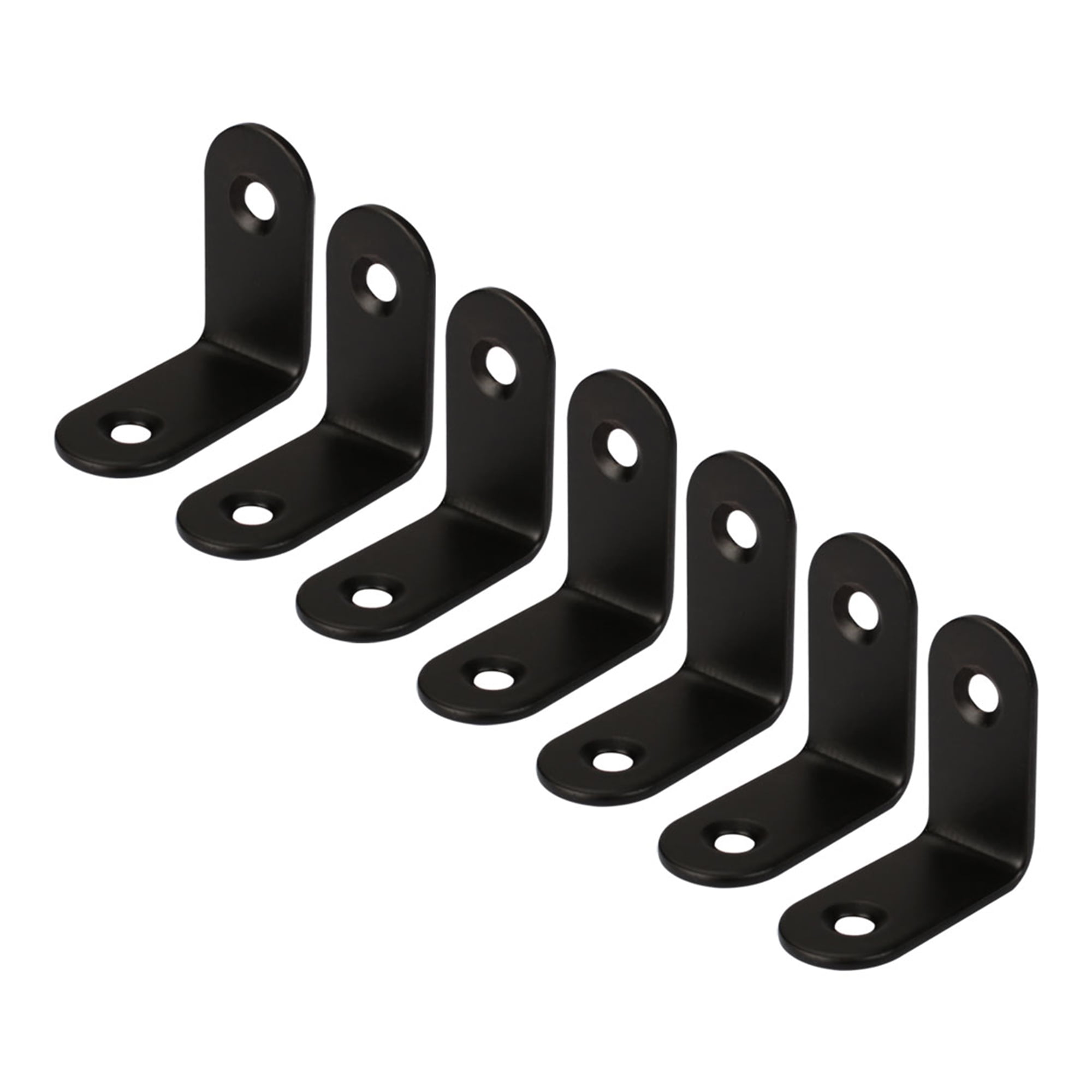30 x 30mm 90 Degree Metal Angle Brackets for DIY Shelvs Stainless Steel