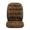 thumbnail image 2 of Funda cálida para asiento de coche, cojín delantero y trasero, protector de asiento, material suave, para invierno, ajuste universal, acolchado cómodo, funda para asiento de coche, protector de, 2 of 8