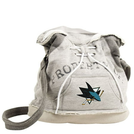 Littlearth NHL Hoodie Duffel Grey/San Jose Sharks