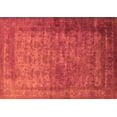 thumbnail image 1 of Ahgly Company Indoor Rectangle Oriental Orange Industrial Area Rugs, 7' x 10', 1 of 4