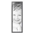 thumbnail image 2 of ArtToFrames 13" x 40" Tungsten Picture Frame, 13x40 inch Gray MDF Poster Frame (WOM-4640), 4 Pack, 2 of 6