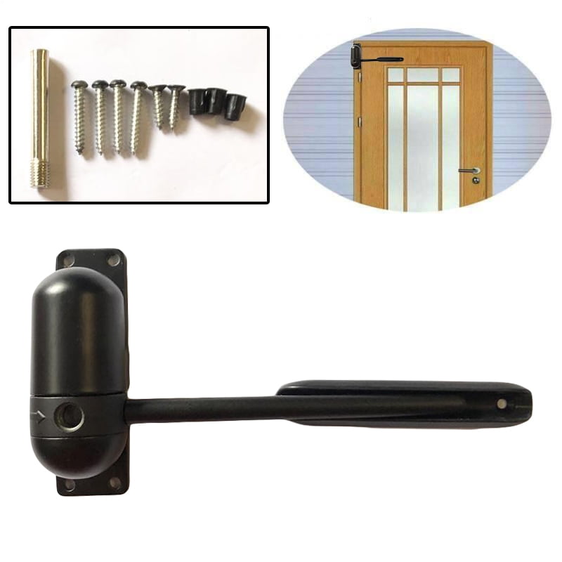 Surface Mounted DOOR GATE CLOSER Outdoor Spring Adjustable Auto Fire Rated Tool 