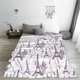 thumbnail image 5 of Balery Lavender Flowers Manta de Felpa Suave y Acogedora – Cobija de Franela Aterciopelada para Cama, Lavable y Cálida para Sofá, Mascotas, Transpirable-80"x60", 5 of 7