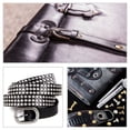 thumbnail image 4 of 480 Leather Rivets Set Double Cap,3 Sizes Metal Tubular Rivet With Punch Pliers And 3 Pieces Fixing Tools Compatible With Leather Repair Replacement R_Special Gift 773, 4 of 5