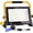 200W-1P, variant on 8400LM Work Light with 16FT Cord & , 70W Outdoor Flood Light, IP66 Portable Job Site Lighting with Stand, 5000K Dayight Worklight for Construction Garage Workshop Repairing