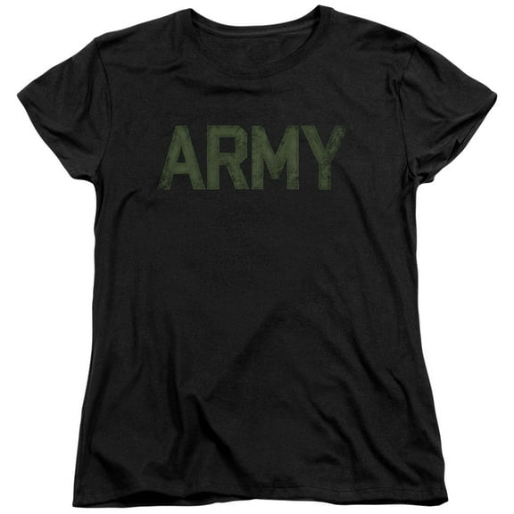 Army Type S/S Women's T-Shirt Black