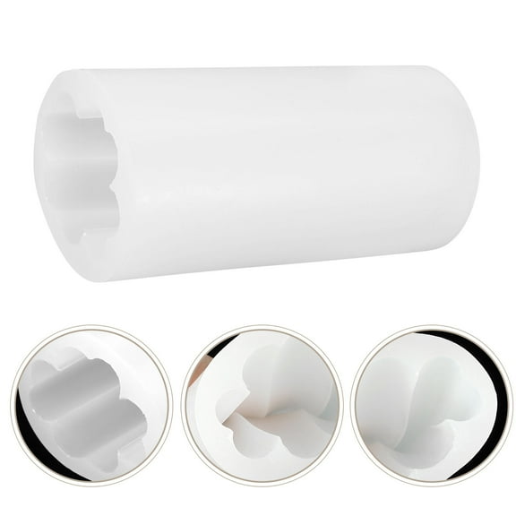 SEWCHICS DIY Crafts Flower Shaped Silicone Mold Four Leaf White 1Set