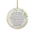 thumbnail image 1 of FLat Acrylic Christmas Tree Decoration Pendant Christmas Tree Pendant Christmas Home Car Backpack Pendant, 1 of 8