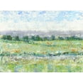 thumbnail image 2 of OToole, Tim 14x12 White Modern Wood Framed Museum Art Print Titled - Mountain Impressions II, 2 of 4