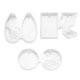 thumbnail image 3 of Molde de silicona epoxi de 3 piezas para hacer colgantes de cristal, para manualidades de resina caseras (estilo mixto), 3 of 7