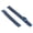 Blue 14mm, variant on BIMZUC Premium Mesh Woven Stainless Steel Watchband, Flexible Replacement Watch Strap Accessory for Men and Women, Blue Color, 14mm / 0.55 inches Width, Quick Release Casual Elegance