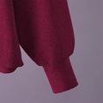 thumbnail image 6 of Enjoytime Womens 2 Piece Outfits Collared V Neck Long Sleeve Tops Midi Skirt Matching Sets Fall Fashion Casual Travel Outfit, 6 of 6