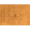 thumbnail image 1 of Ahgly Company Indoor Rectangle Oriental Orange Industrial Area Rugs, 2' x 5', 1 of 4