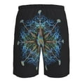thumbnail image 6 of Tool Band Eye Symbol Men's Beach Shorts Swim Trunks Casual Quick Dry Board Shorts Swimwear with Mesh Lined and Pockets, 6 of 8