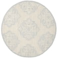 thumbnail image 2 of Safavieh Chelsea Vianne Geometric Area Rug, Ivory/Blue, 8' x 8' Round, 2 of 10