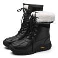 thumbnail image 2 of Zapatos Encaje Ternero Botas Pato Invierno Nieve para Mujer Floja Pieles Al Aire Libre, 2 of 9