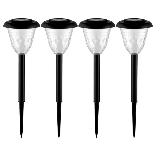 Luces Exterior Decorativas para Césped Sombra Circular IP55 Impermeable Duración 10H Solar Jardín Al Aire Libre Patio Rojo Hugtrwg