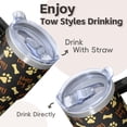 thumbnail image 4 of 20OZ Dog Paw Christmas Tumbler with Handle Insulated Stainless Steel Cup Great Dog Lover Gifts Unique Birthday Christmas Presents for Women Men Perfect Christmas Gift for Dog Enthusiasts, 4 of 6