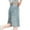 Z11-Light Blue, variant on Girls Denim Shorts Stretch High Waisted Jeans Elastic Waist Straight Leg Jean Shorts Ages 5 to 14