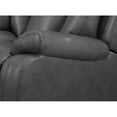 thumbnail image 5 of Nathaniel Home Benjamin Leather Upholstered Recliner in Gray, 5 of 5