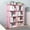 8 Tier Pink, variant on OhhGo 4 Tier Ladder Bookcase Storage Rack Bookshelf Bookcase Clothes Toys Storage Organizer Standing Shelving Rack