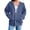Navy, variant on Zip Up Jacket Hoodie for Women with Pockets Long Sleeve Solid Color Cardigan Hooded Sweatshirt Cardigan Jacket