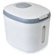 thumbnail image 3 of Cocina Contenedor Sellado Jarra Capacidad grande Cubierta de arroz Animal Mascota Alimento Almacenamiento Dispensador Cocina Cocina Pasta Azúcar Gris S Vogacara HA011804-02, 3 of 7