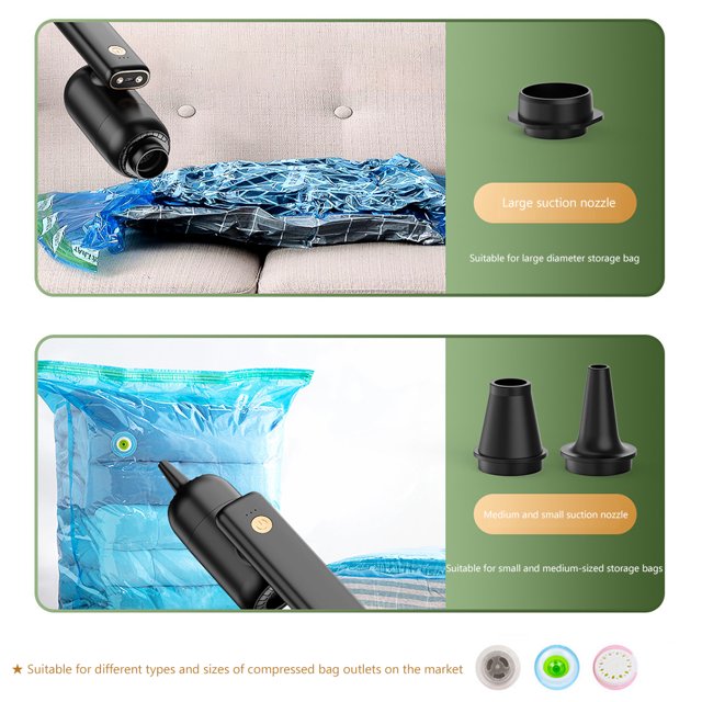 Aspirador inalámbrico para coche, aparato doméstico, colector de polvo para automóvil negro Sywqhk Libre de BPA