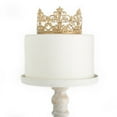 thumbnail image 4 of Charmed Vintage Golden Crown Cake Topper Queen Princess Party Wedding Bridal Decor, 4 of 4