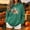 Army Green women cat print sweatshirt a1, variant on Women's Fall Winter Hooded Pullover Tops Casual Loose Sweatshirts Cat Print Long Sleeve Basic Soft Blouses, White 2XL